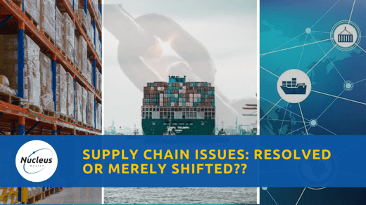 Supply Chain Issues: Resolved or Merely Shifted?? | Nucleus Investment Insights
